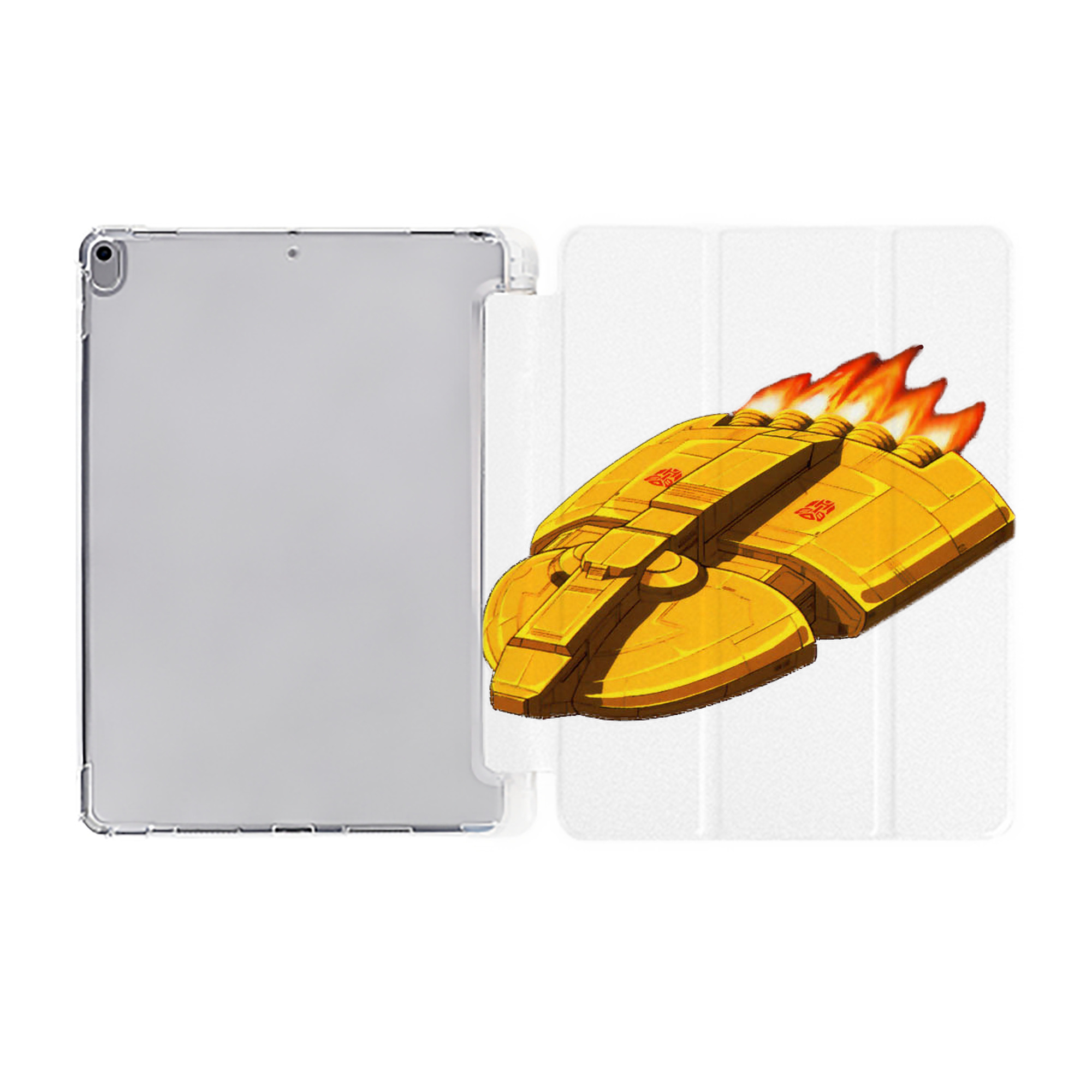 （画像用）  IPad ケース ペン収納付き 三つ折りスタンド PUレザー×シリコン 対応機種9.5/10.5/10.9インチ